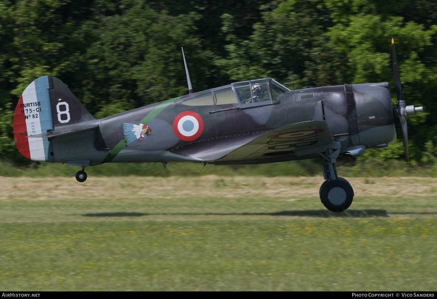 Aircraft Photo of G-CCVH / 82 | Curtiss Hawk 75A-1 | France - Air Force | AirHistory.net #617506