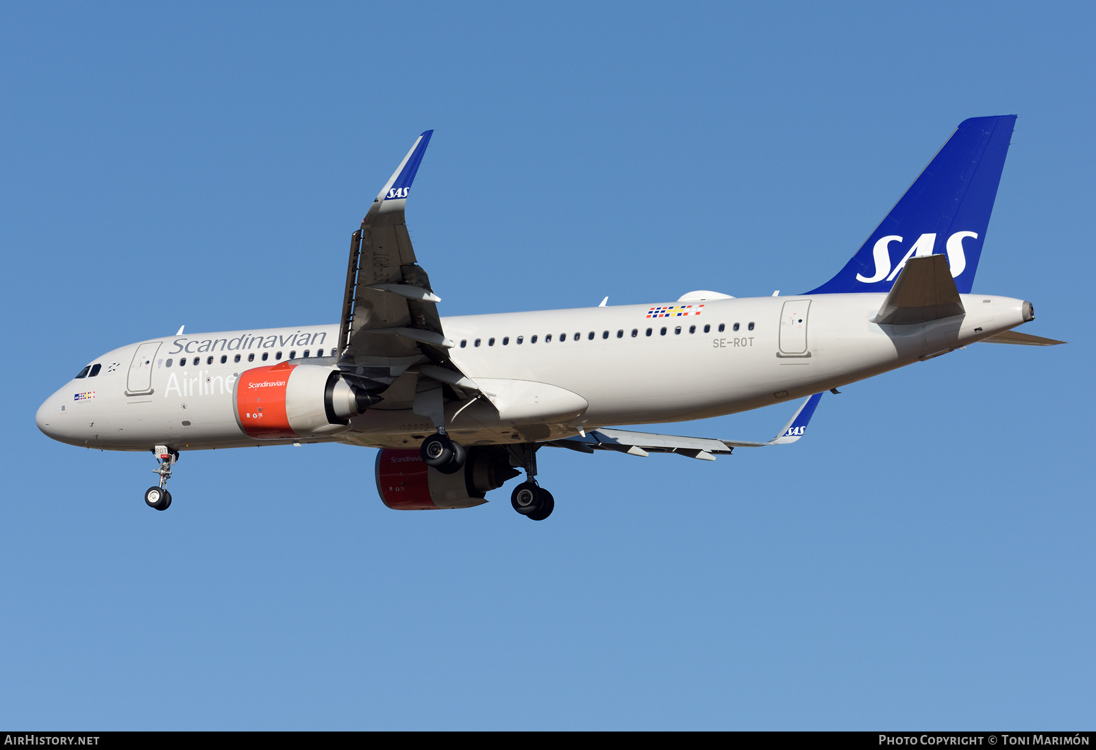 Aircraft Photo of SE-ROT | Airbus A320-251N | Scandinavian Airlines - SAS | AirHistory.net #617515