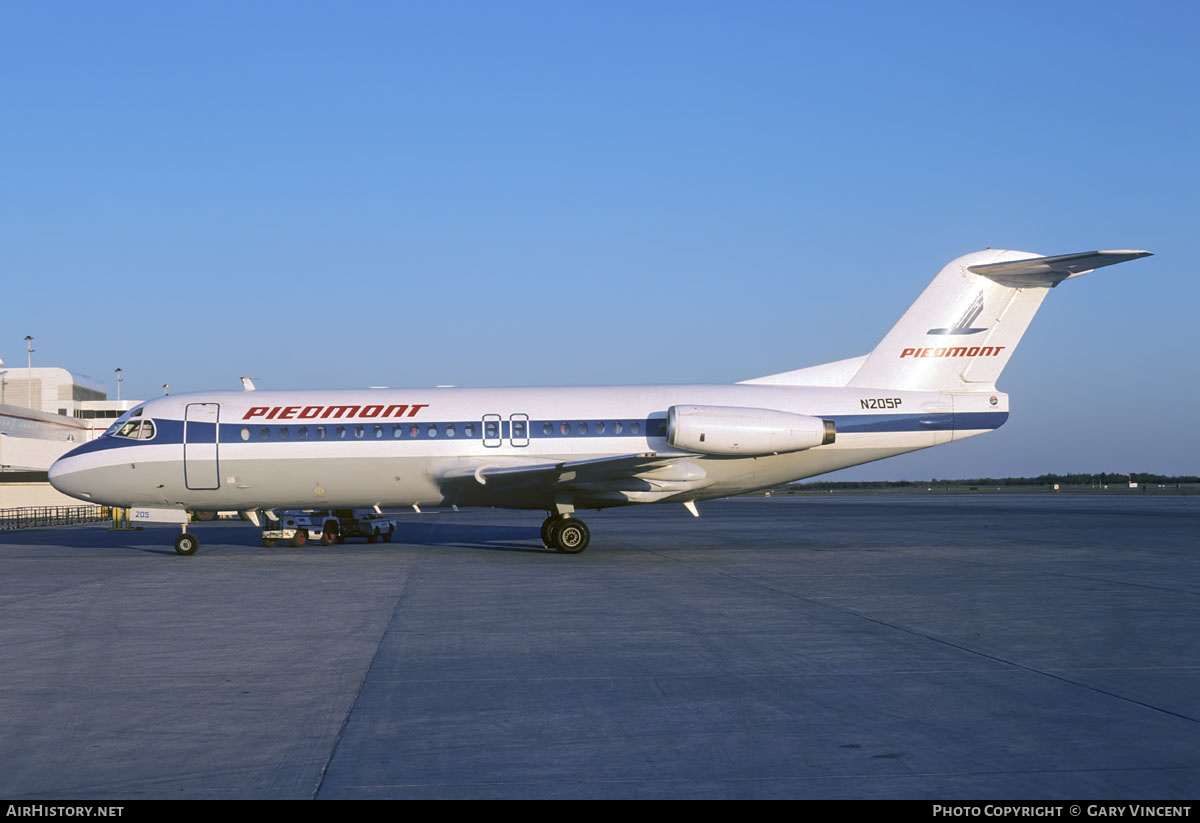 Aircraft Photo of N205P | Fokker F28-4000 Fellowship | Piedmont Airlines | AirHistory.net #617518