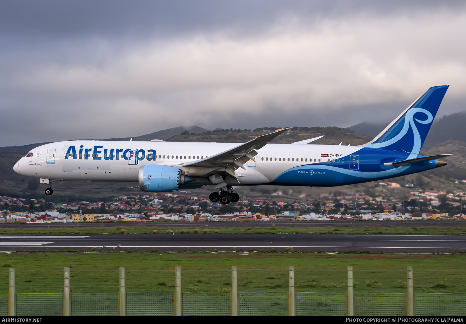Aircraft Photo of EC-NVX | Boeing 787-9 Dreamliner | Air Europa | AirHistory.net #617524
