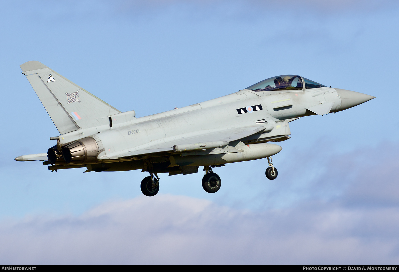 Aircraft Photo of ZK323 | Eurofighter EF-2000 Typhoon FGR4 | UK - Air Force | AirHistory.net #617527