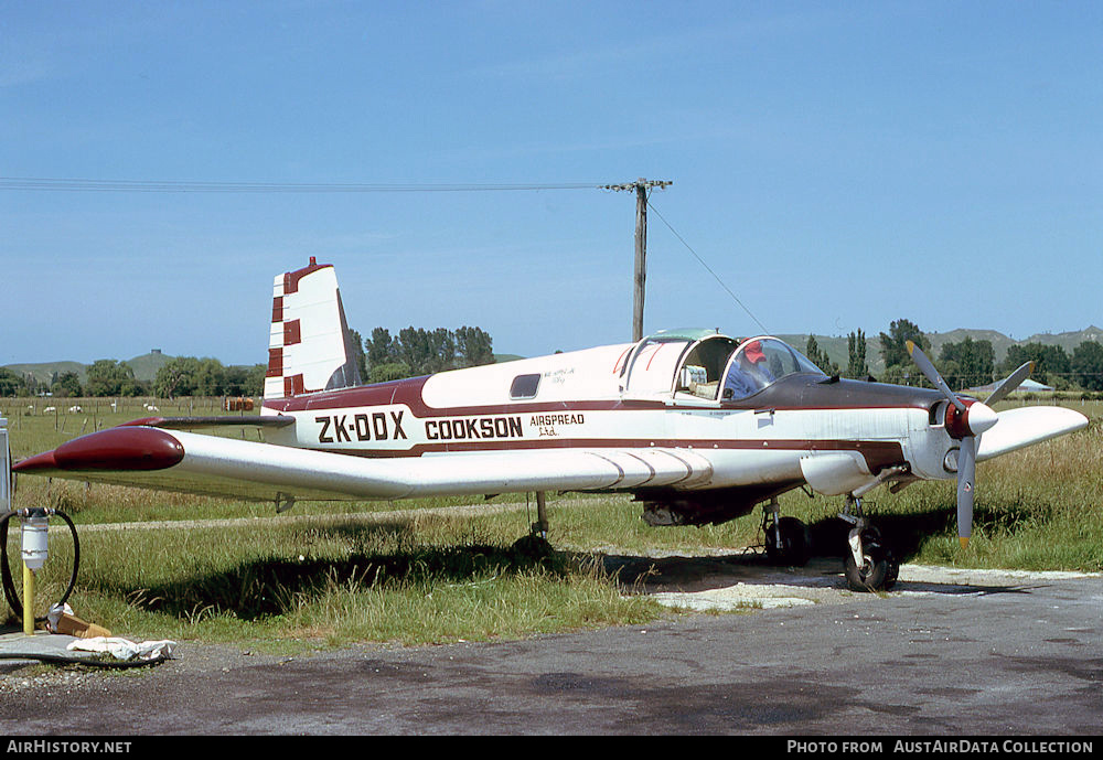 Aircraft Photo of ZK-DDX | Fletcher FU-24-950 | Cookson Airspread | AirHistory.net #617551