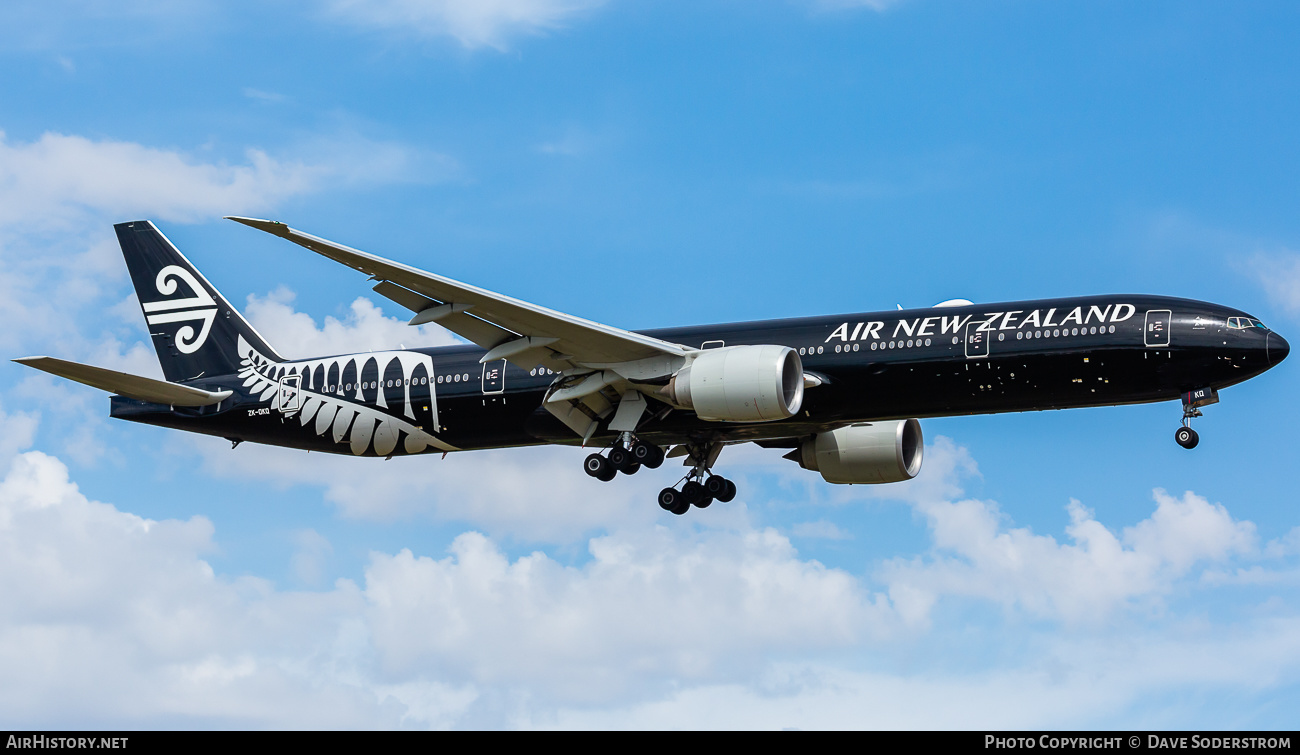 Aircraft Photo of ZK-OKQ | Boeing 777-319/ER | Air New Zealand | AirHistory.net #617556