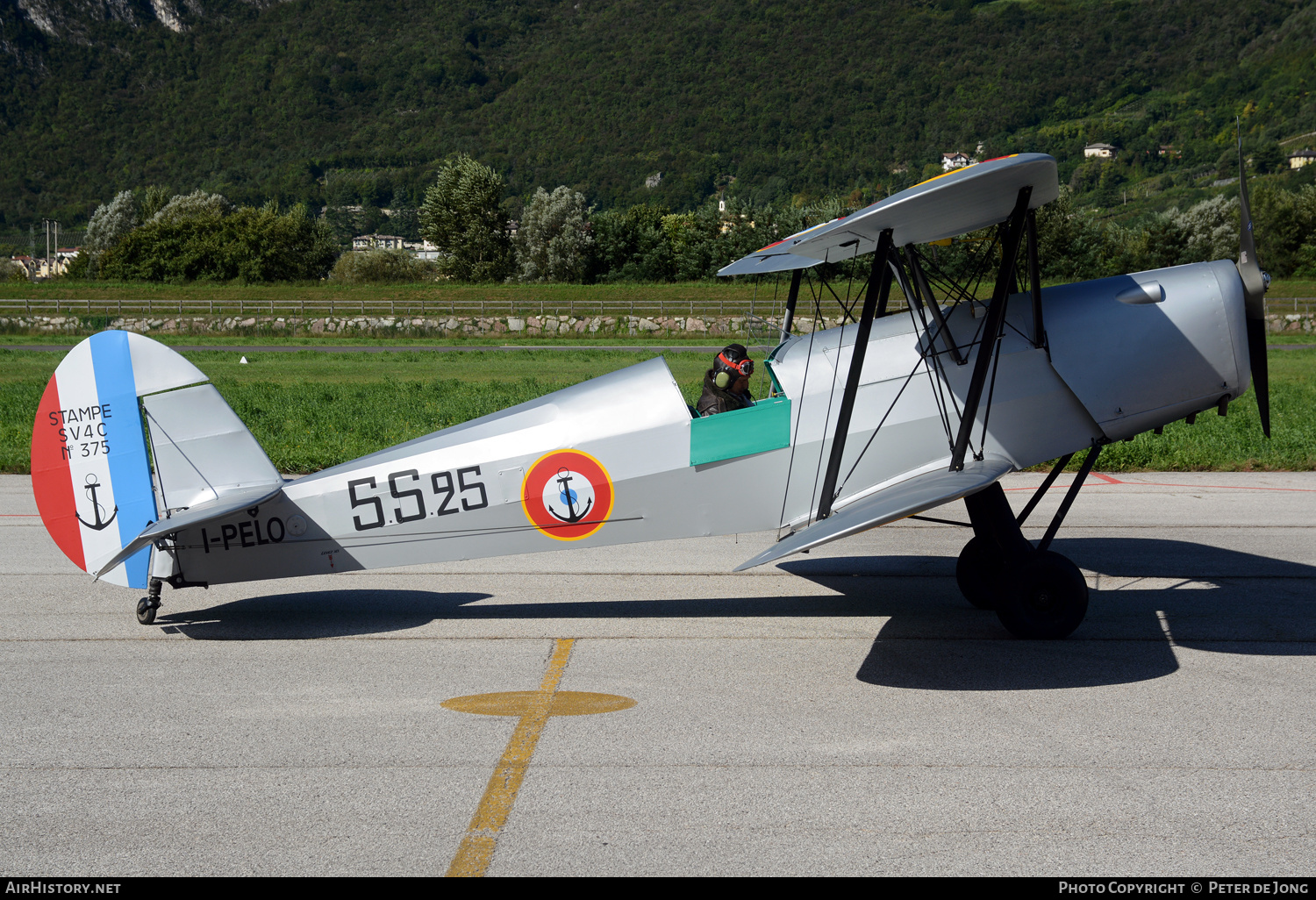 Aircraft Photo of I-PELO / 375 | Stampe-Vertongen SV-4C | France - Navy | AirHistory.net #617560