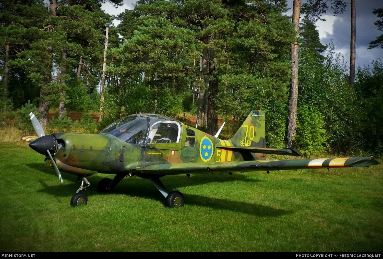 Aircraft Photo of SE-MEK / 61070 | Scottish Aviation Bulldog 101 | Sweden - Army | AirHistory.net #617576