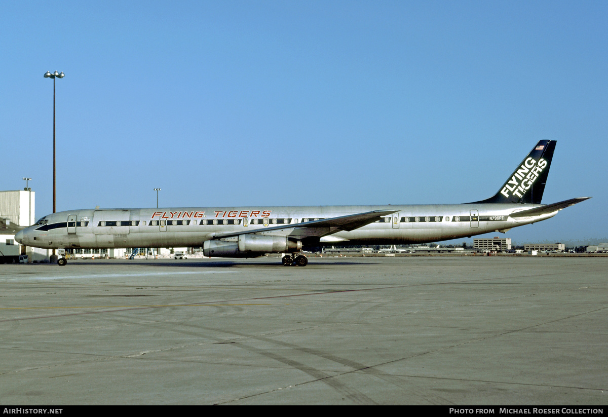 Aircraft Photo of N796FT | McDonnell Douglas DC-8-63CF | Flying Tigers | AirHistory.net #617577