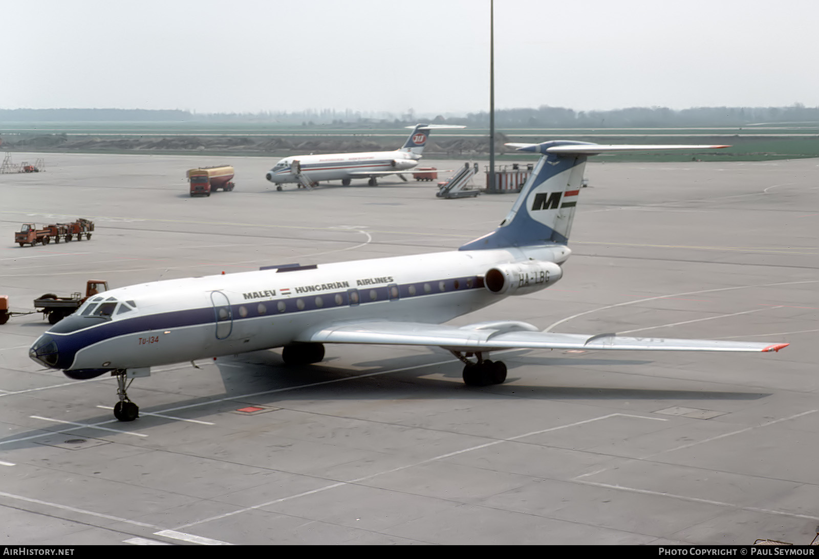 Aircraft Photo of HA-LBG | Tupolev Tu-134K | Malév - Hungarian Airlines | AirHistory.net #617578