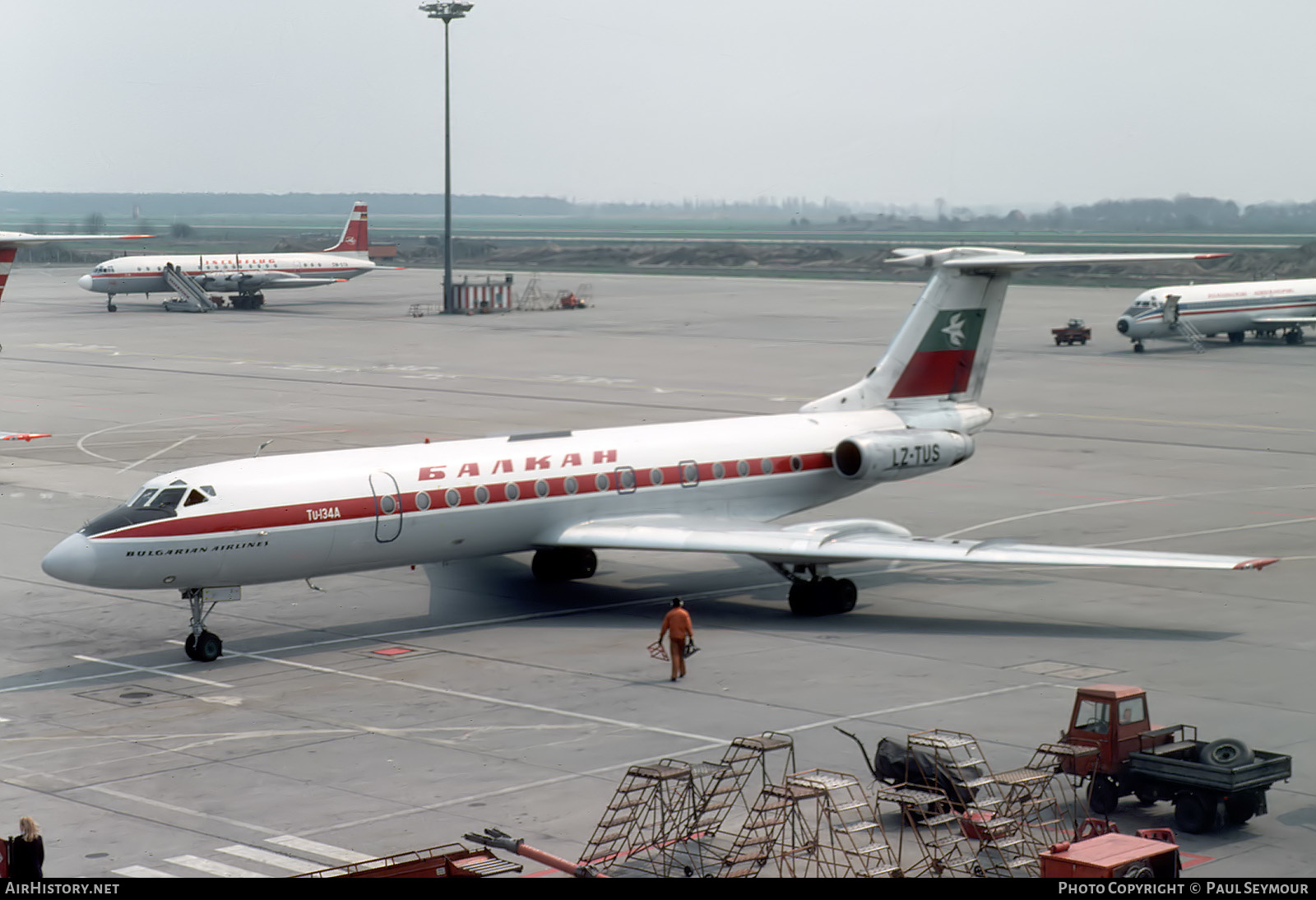 Aircraft Photo of LZ-TUS | Tupolev Tu-134A | Balkan - Bulgarian Airlines | AirHistory.net #617587