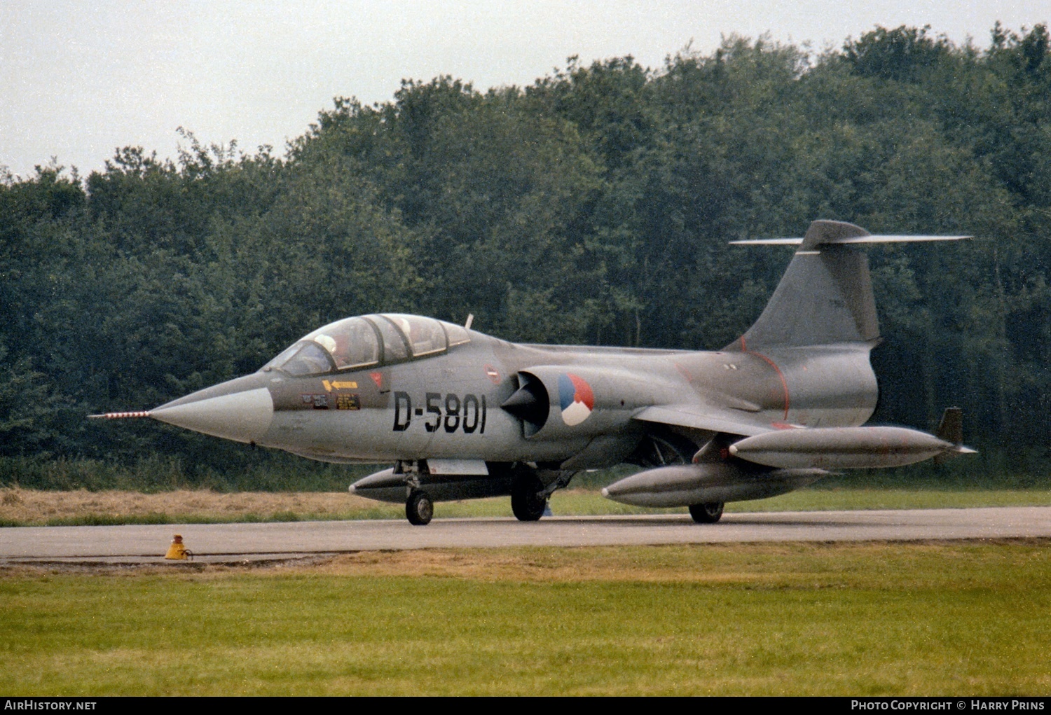 Aircraft Photo of D-5801 | Lockheed TF-104G Starfighter | Netherlands - Air Force | AirHistory.net #617601