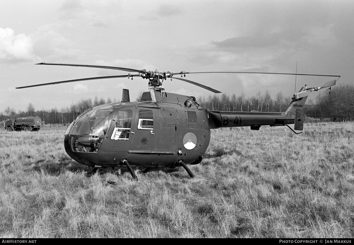 Aircraft Photo of B-41 | MBB BO-105CB-4 | Netherlands - Air Force | AirHistory.net #617612