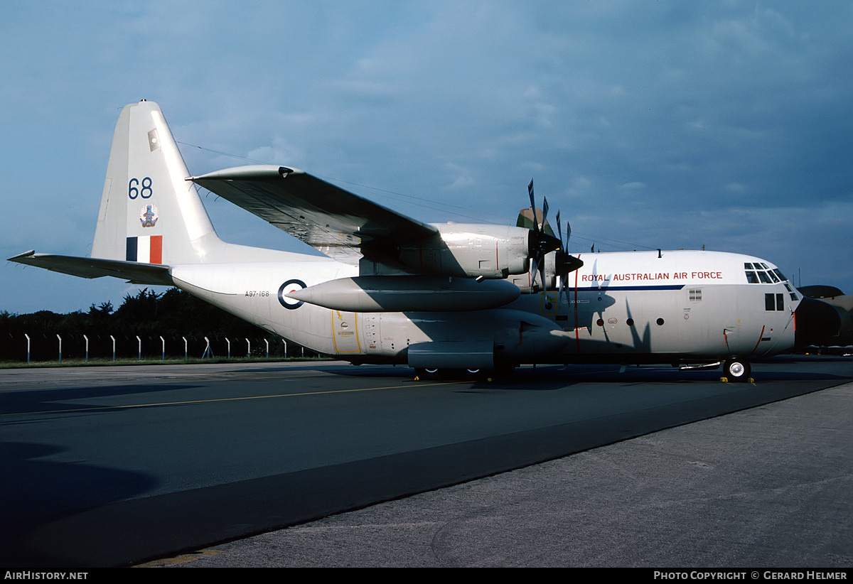 Aircraft Photo of A97-168 | Lockheed C-130E Hercules (L-382) | Australia - Air Force | AirHistory.net #617623