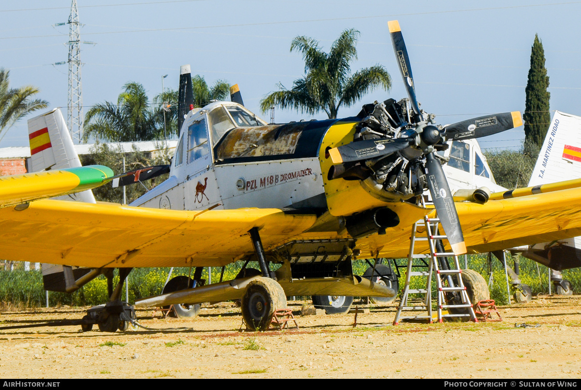 Aircraft Photo of EC-FJO | PZL-Mielec M-18B Dromader | Martínez Ridao Aviación | AirHistory.net #617626