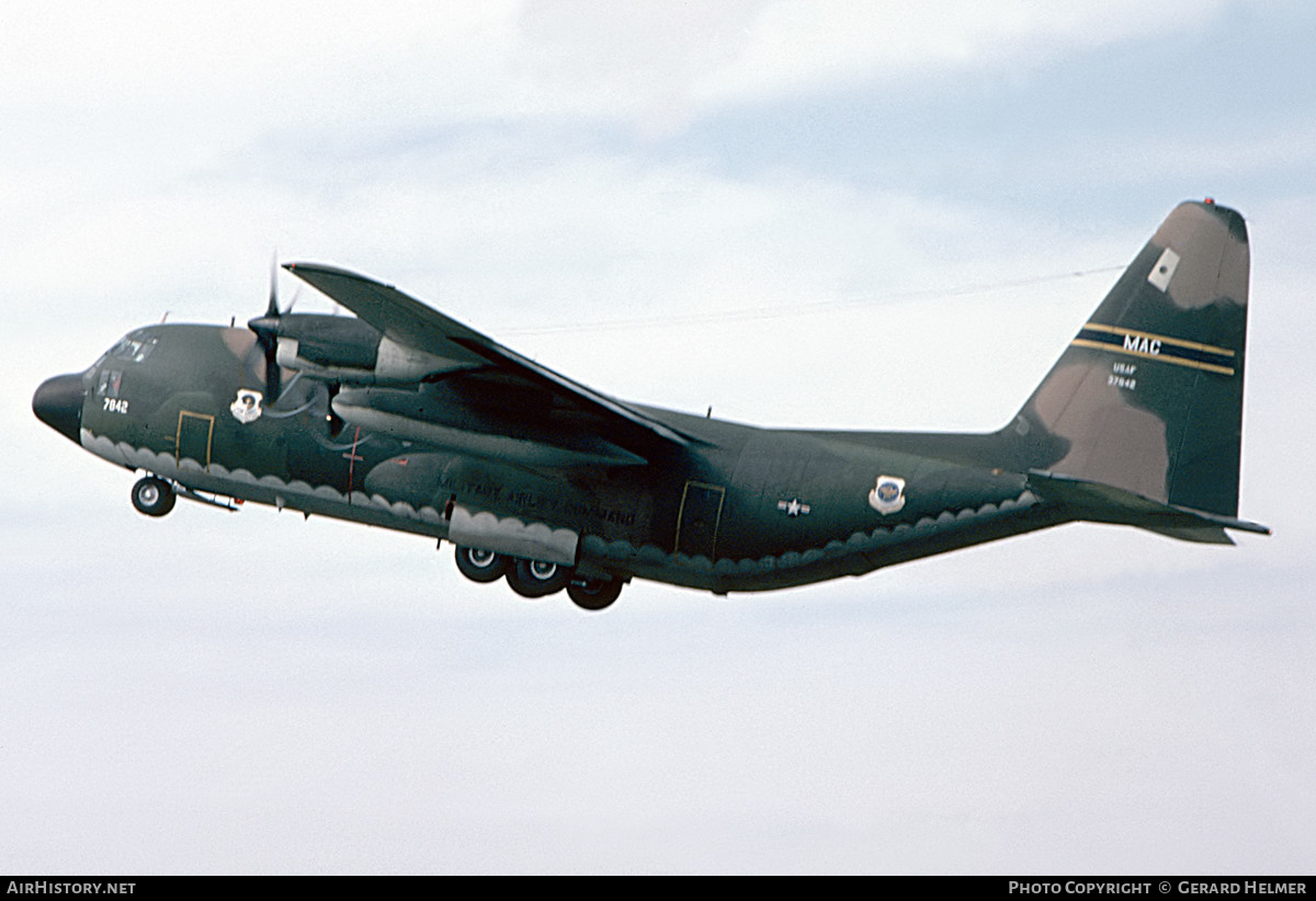 Aircraft Photo of 63-7842 / 37842 | Lockheed C-130E Hercules (L-382) | USA - Air Force | AirHistory.net #617629