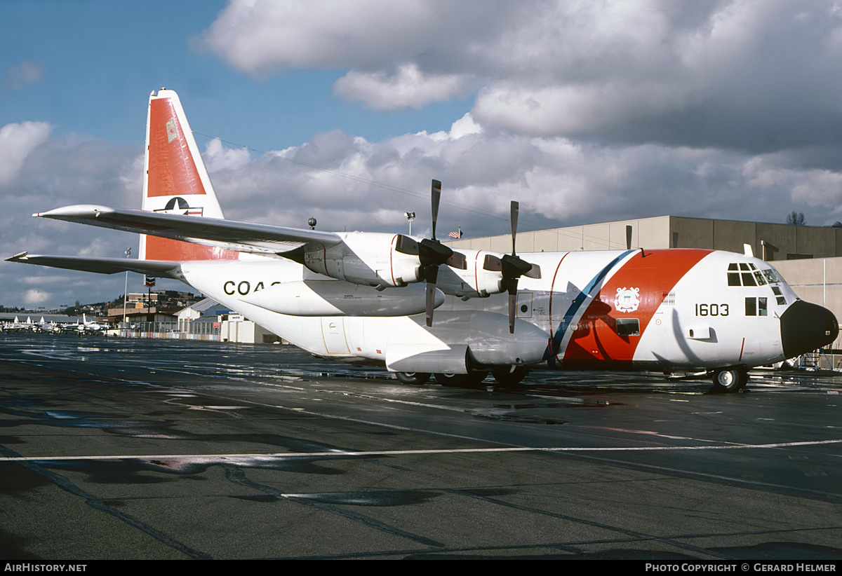 Aircraft Photo of 1603 | Lockheed HC-130H Hercules (L-382) | USA - Coast Guard | AirHistory.net #617632