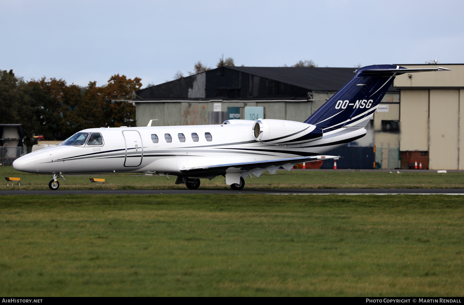 Aircraft Photo of OO-NSG | Cessna 525C CitationJet CJ4 | AirHistory.net #617633