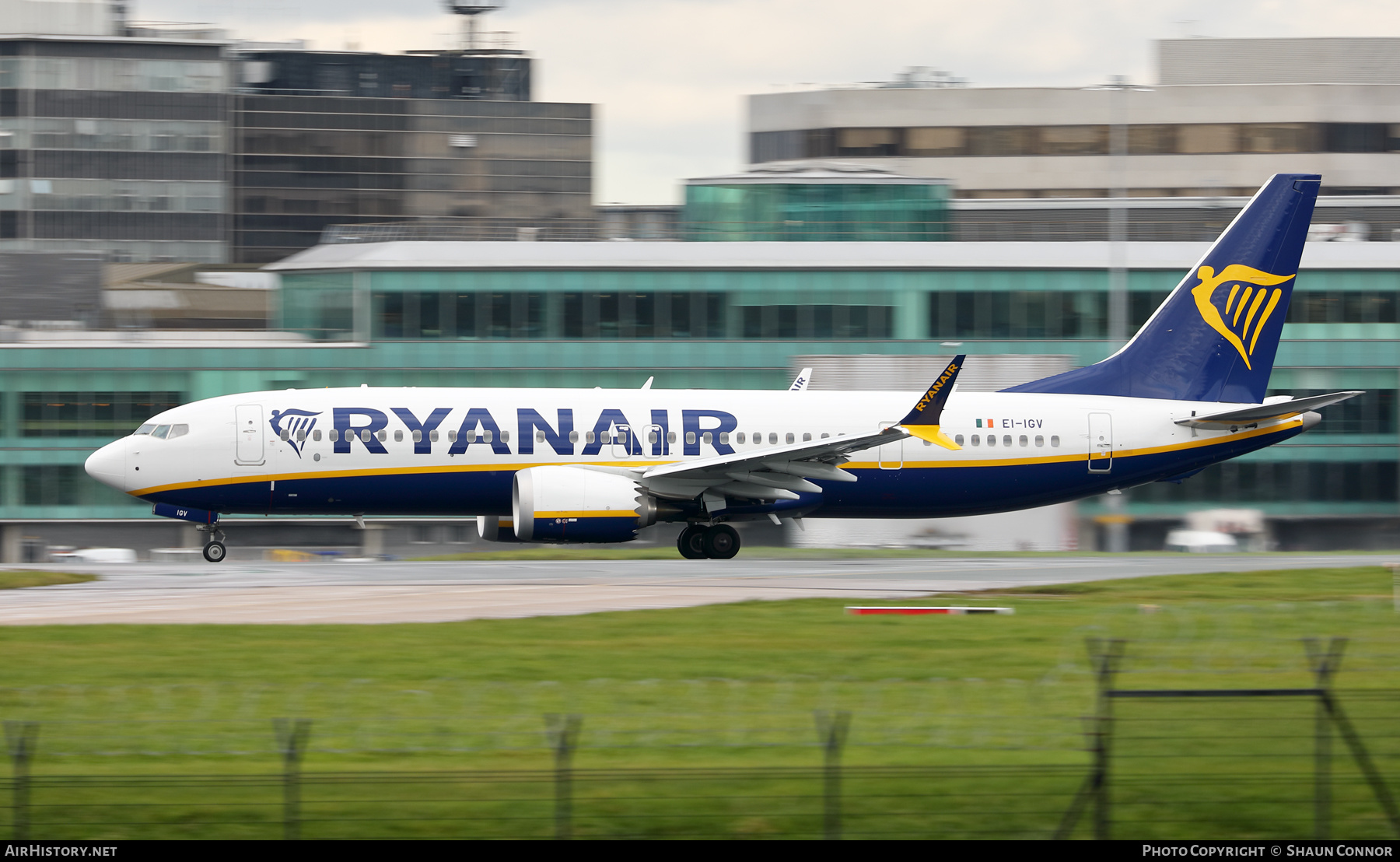 Aircraft Photo of EI-IGV | Boeing 737-8200 Max 200 | Ryanair | AirHistory.net #617648
