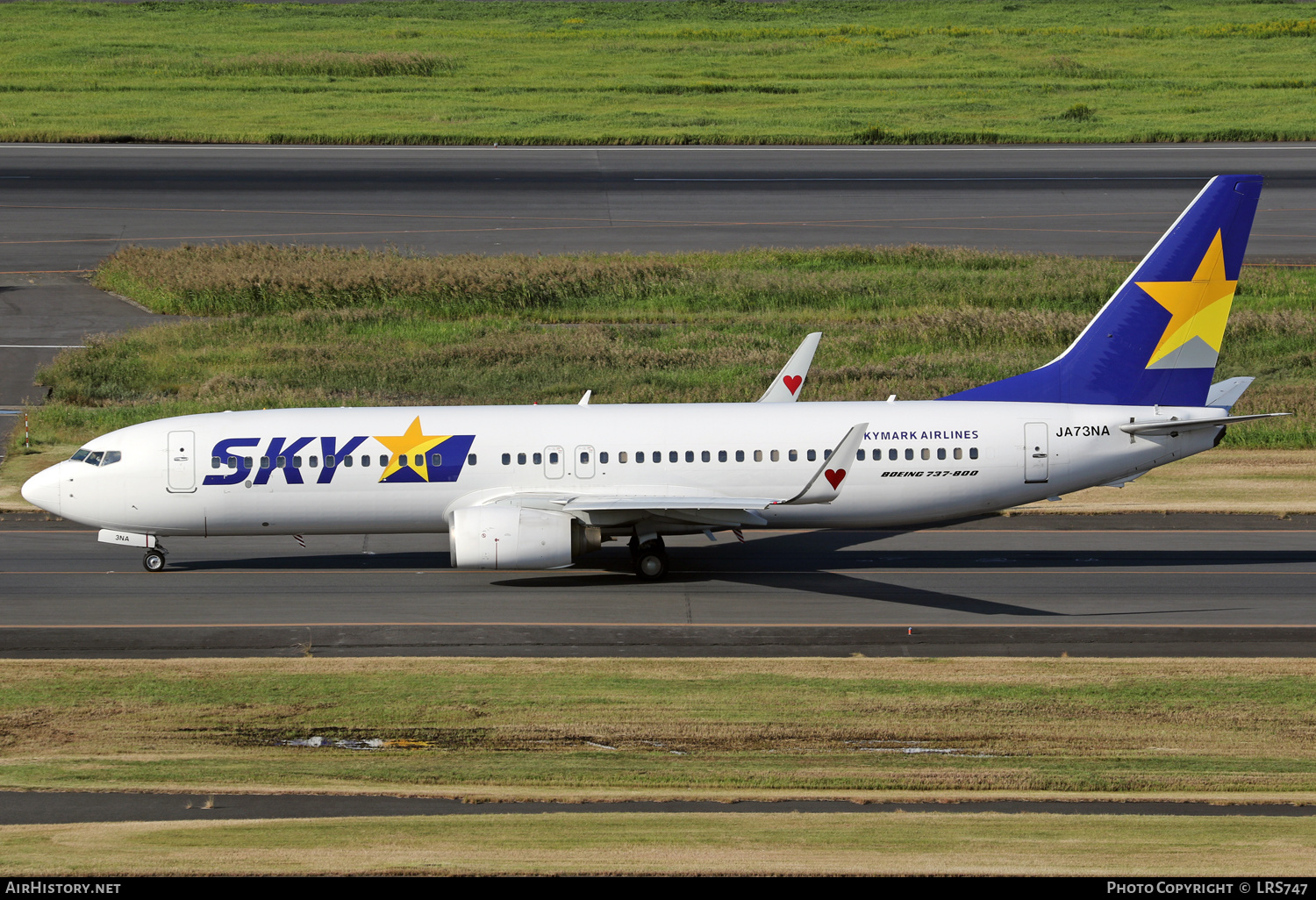 Aircraft Photo of JA73NA | Boeing 737-8HX | Skymark Airlines | AirHistory.net #617657