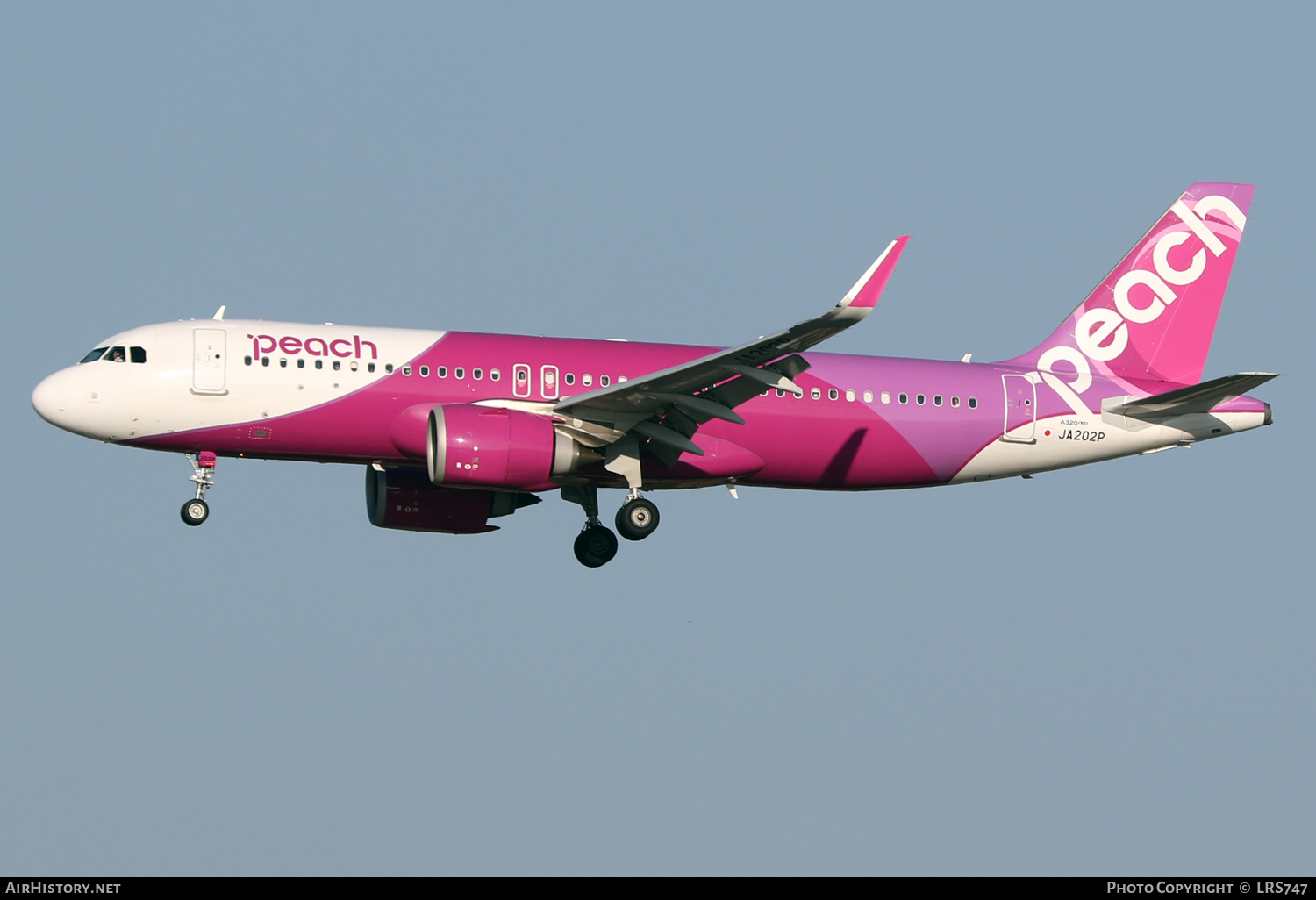 Aircraft Photo of JA202P | Airbus A320-251N | Peach Aviation | AirHistory.net #617659