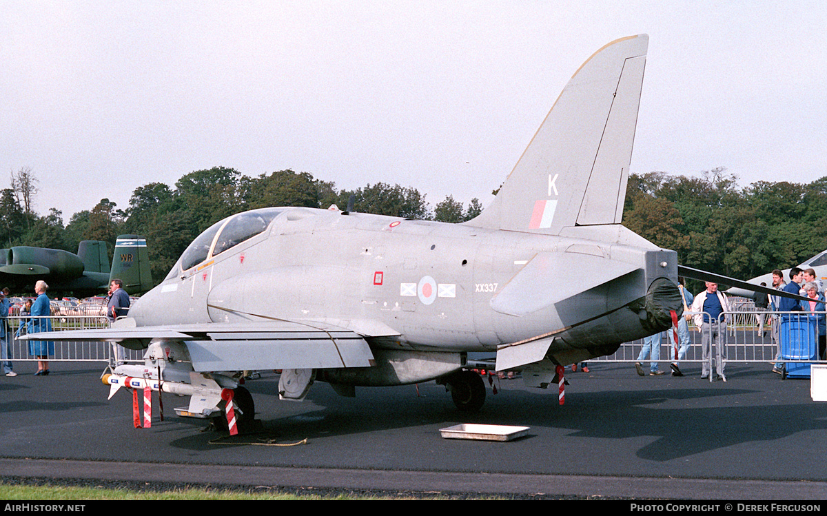 Aircraft Photo of XX337 | British Aerospace Hawk T1A | UK - Air Force | AirHistory.net #617662