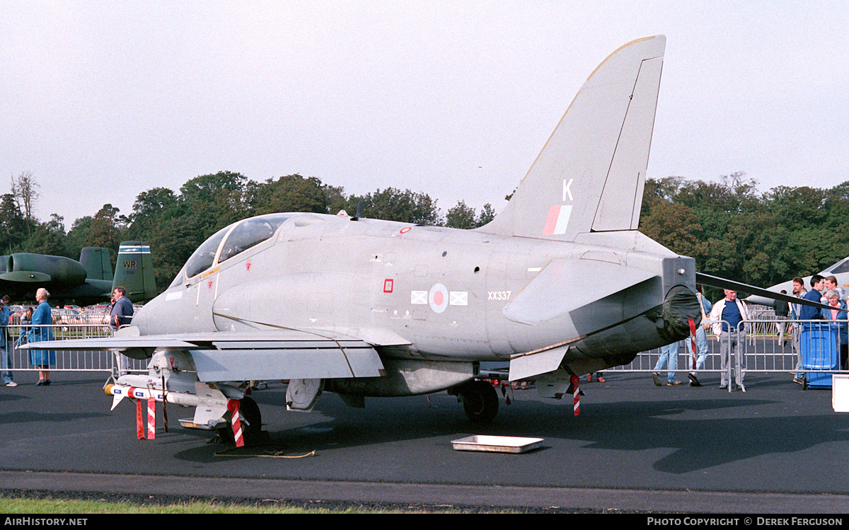 Aircraft Photo of XX337 | British Aerospace Hawk T.1A | UK - Air Force | AirHistory.net #617662
