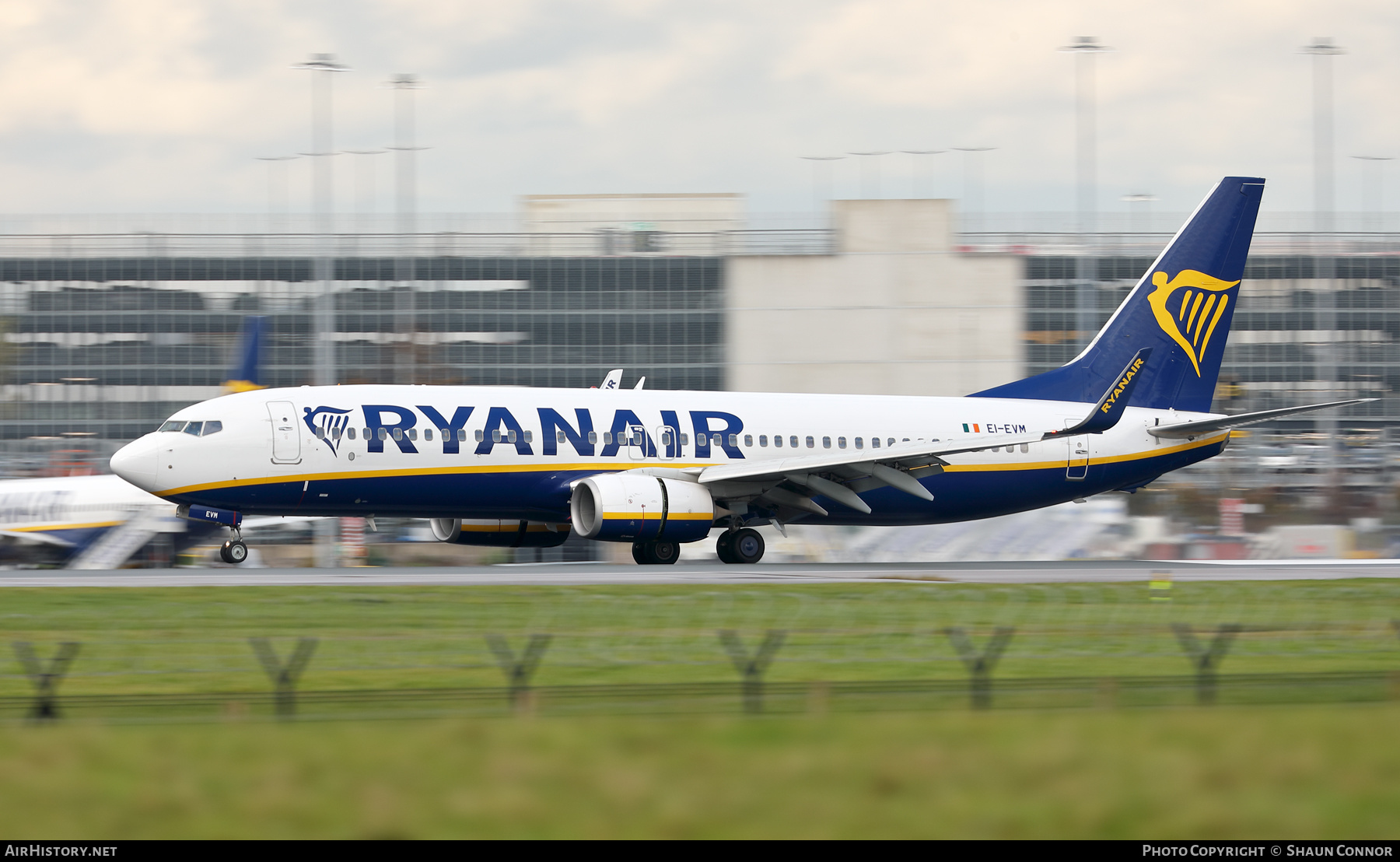 Aircraft Photo of EI-EVM | Boeing 737-8AS | Ryanair | AirHistory.net #617669
