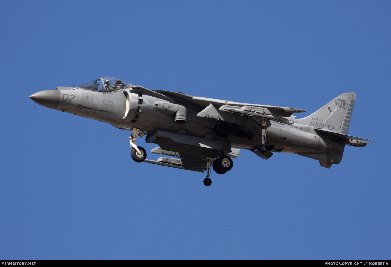 Aircraft Photo of 165308 | Boeing AV-8B(R) Harrier II+ | USA - Marines | AirHistory.net #617673