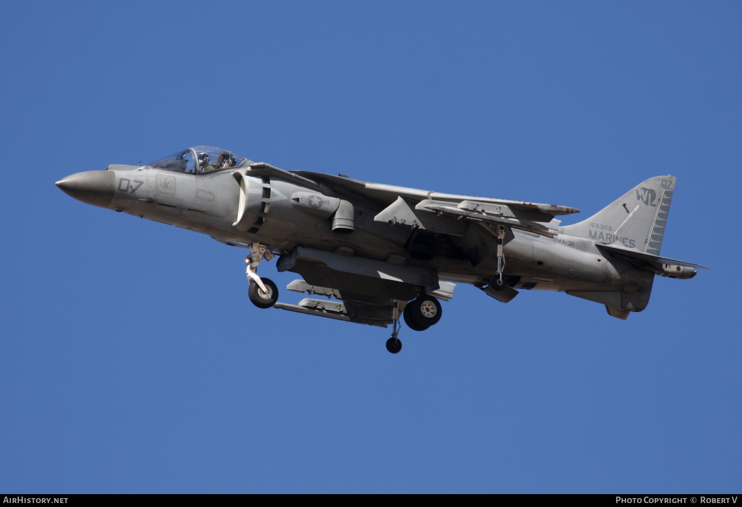 Aircraft Photo of 165308 | Boeing AV-8B(R) Harrier II+ | USA - Marines | AirHistory.net #617673