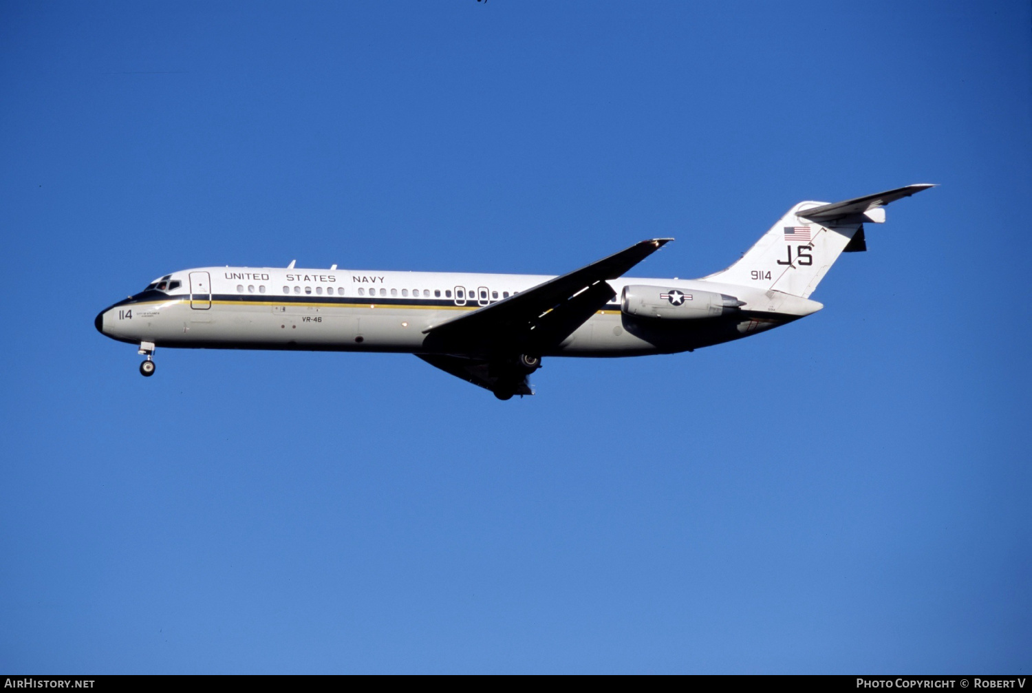 Aircraft Photo of 159114 / 9114 | McDonnell Douglas C-9B Skytrain II (DC-9-32CF) | USA - Navy | AirHistory.net #617681