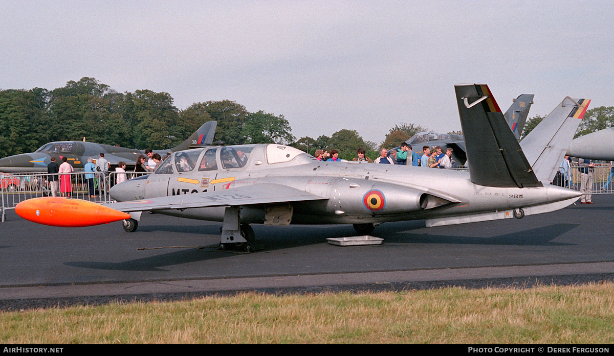 Aircraft Photo of MT-26 | Fouga CM-170R Magister | Belgium - Air Force | AirHistory.net #617686