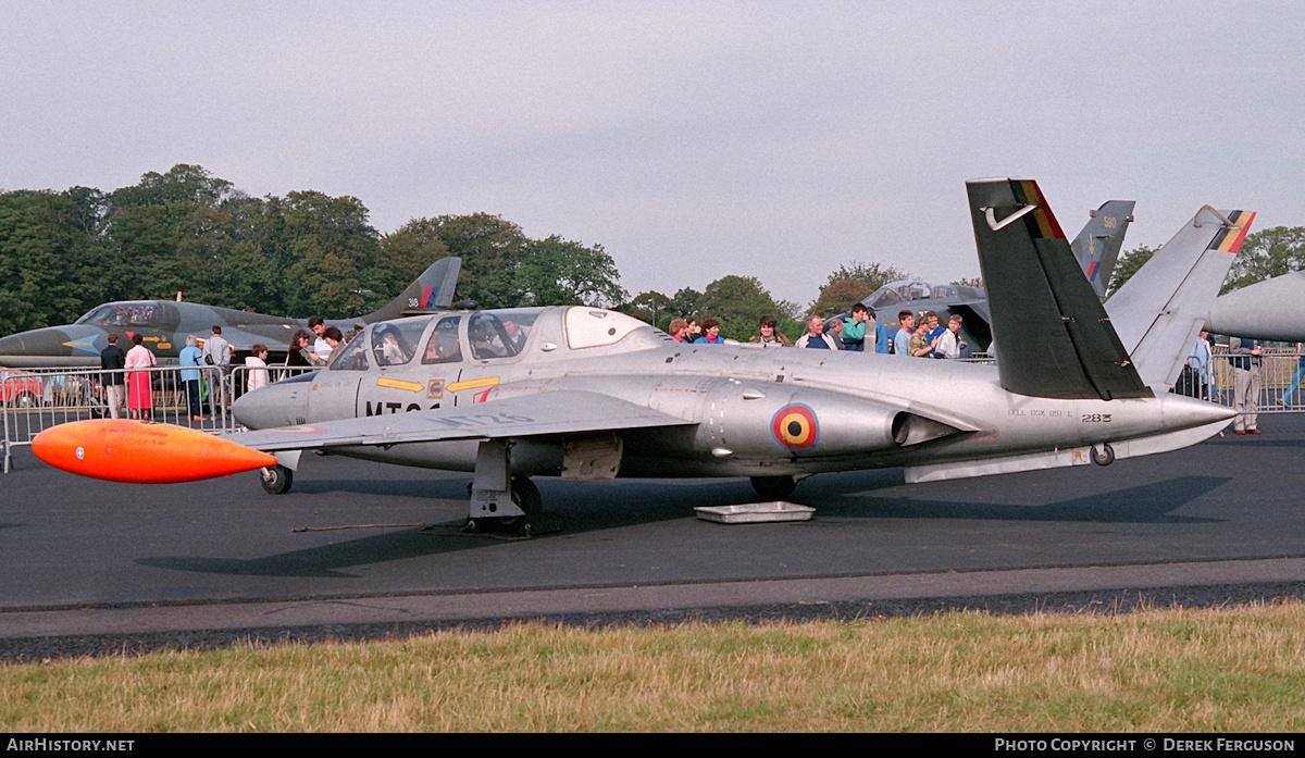 Aircraft Photo of MT26 | Fouga CM-170R Magister | Belgium - Air Force | AirHistory.net #617686