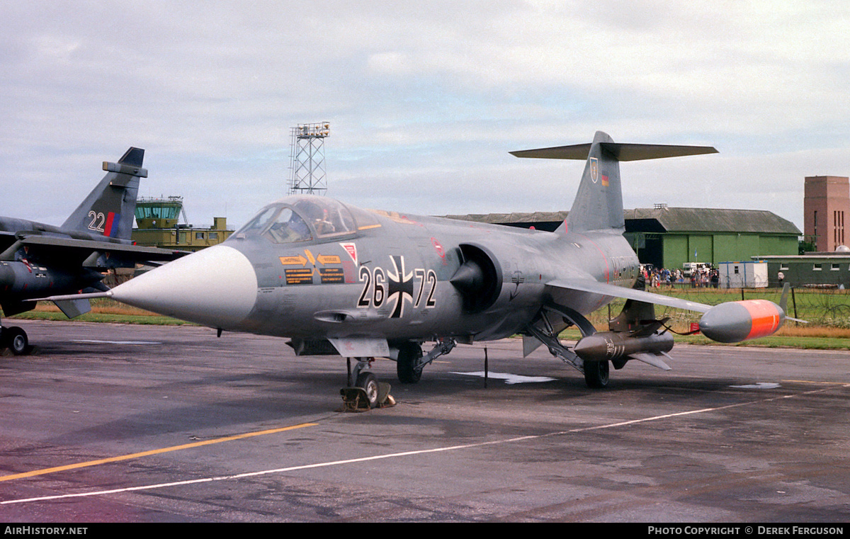 Aircraft Photo of 2672 | Lockheed F-104G Starfighter | Germany - Navy | AirHistory.net #617700