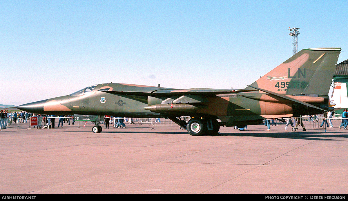 Aircraft Photo of 70-2391 | General Dynamics F-111F Aardvark | USA - Air Force | AirHistory.net #617710
