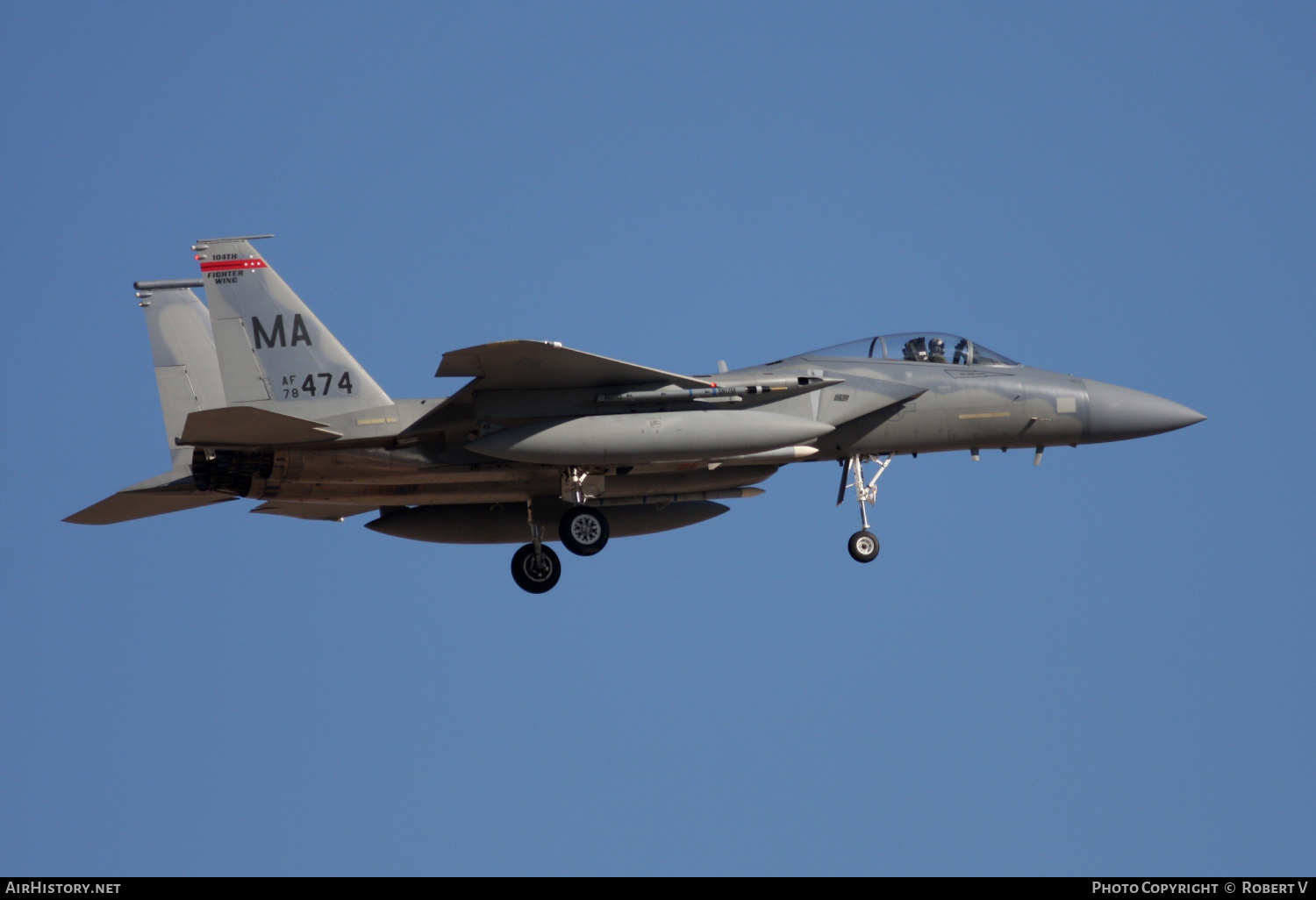 Aircraft Photo of 78-0474 | McDonnell Douglas F-15C Eagle | USA - Air Force | AirHistory.net #617714