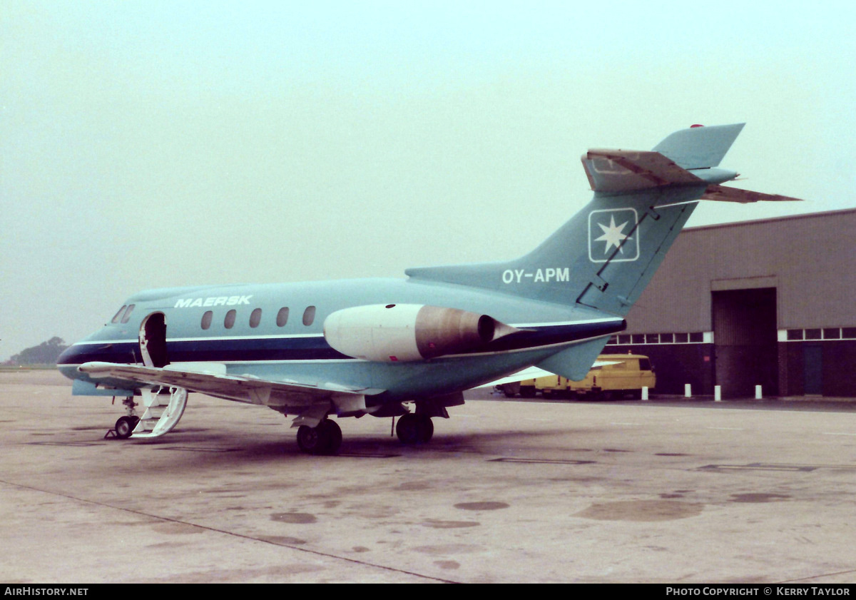 Aircraft Photo of OY-APM | Hawker Siddeley HS-125-400B | Maersk Air | AirHistory.net #617716