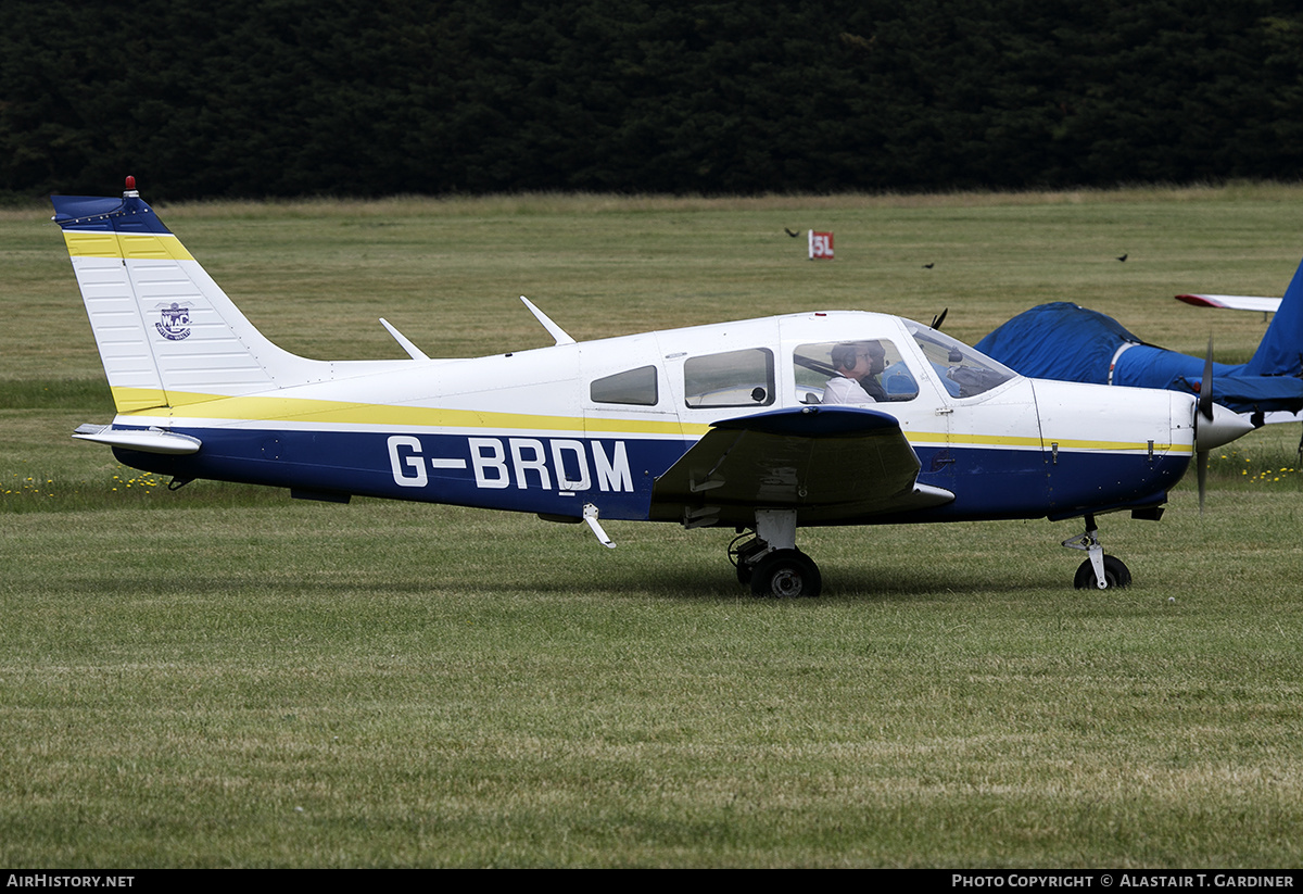 Aircraft Photo of G-BRDM | Piper PA-28-161 Cherokee Warrior II | WLAC - West London Aero Club | AirHistory.net #617754
