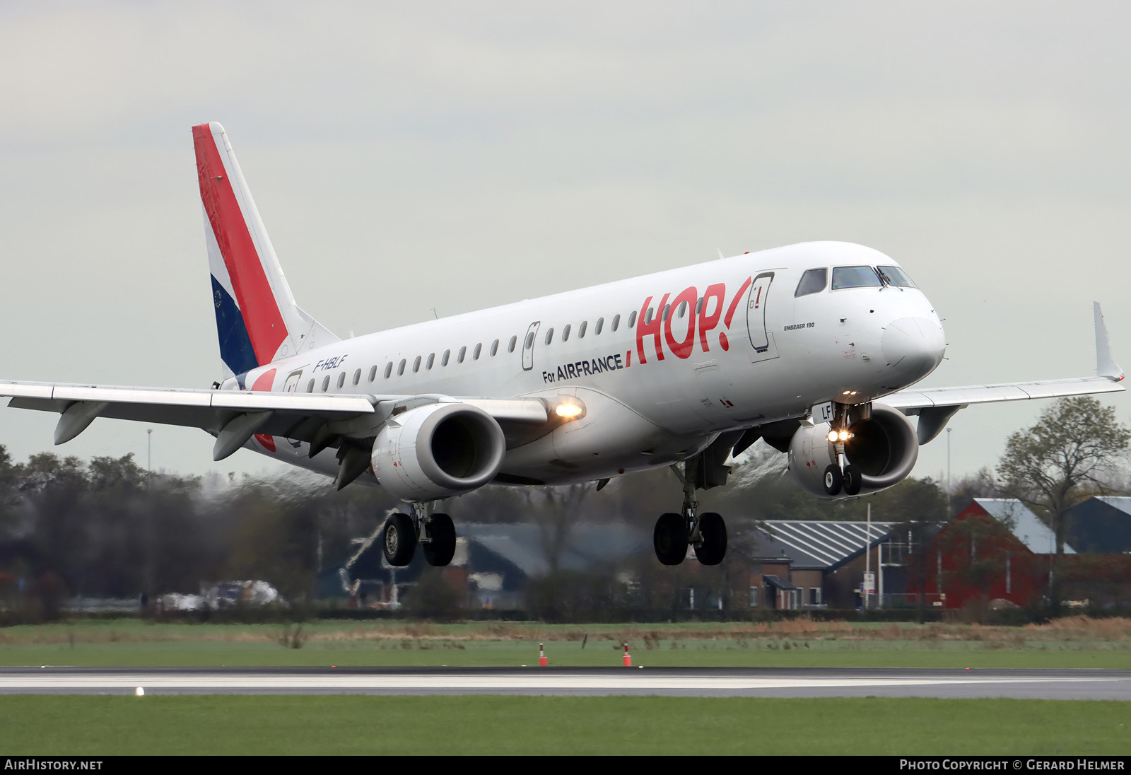 Aircraft Photo of F-HBLF | Embraer 190LR (ERJ-190-100LR) | Hop! | AirHistory.net #617768