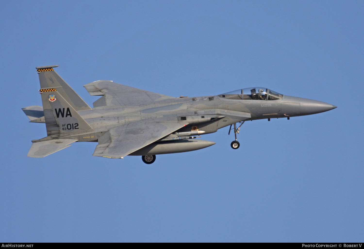 Aircraft Photo of 83-0012 / AF83-012 | McDonnell Douglas F-15C Eagle | USA - Air Force | AirHistory.net #617774