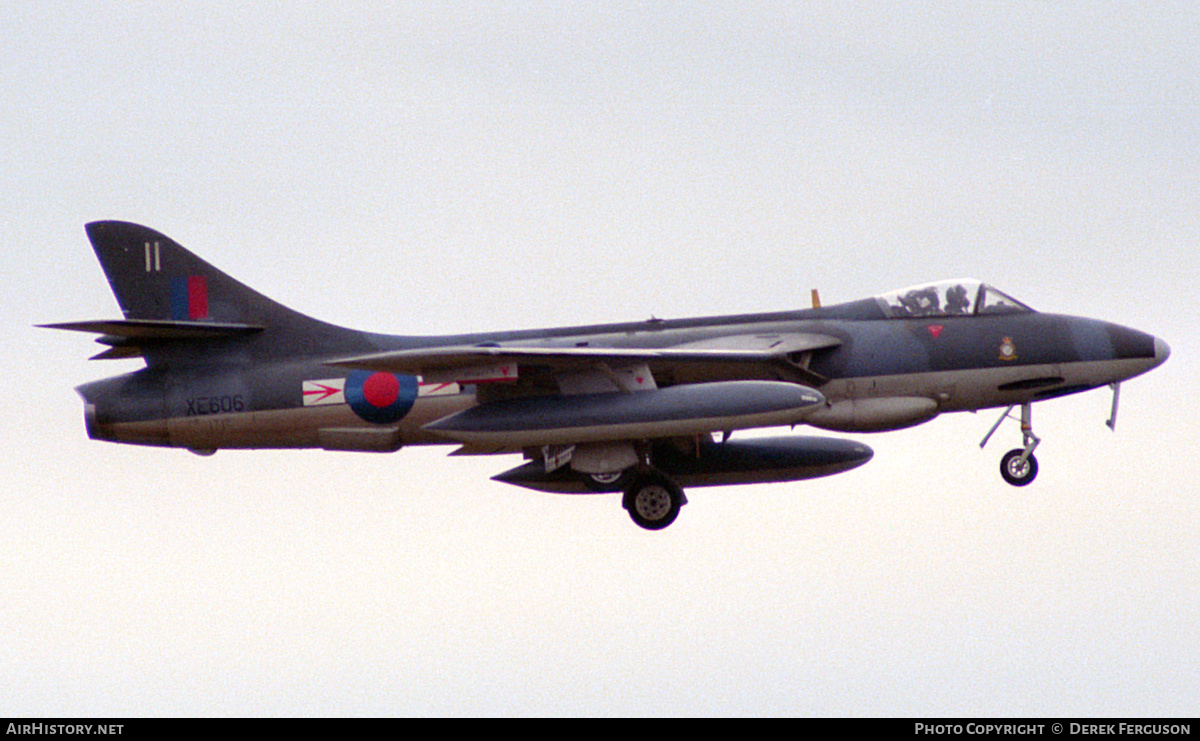 Aircraft Photo of XE606 | Hawker Hunter F6A | UK - Air Force | AirHistory.net #617783