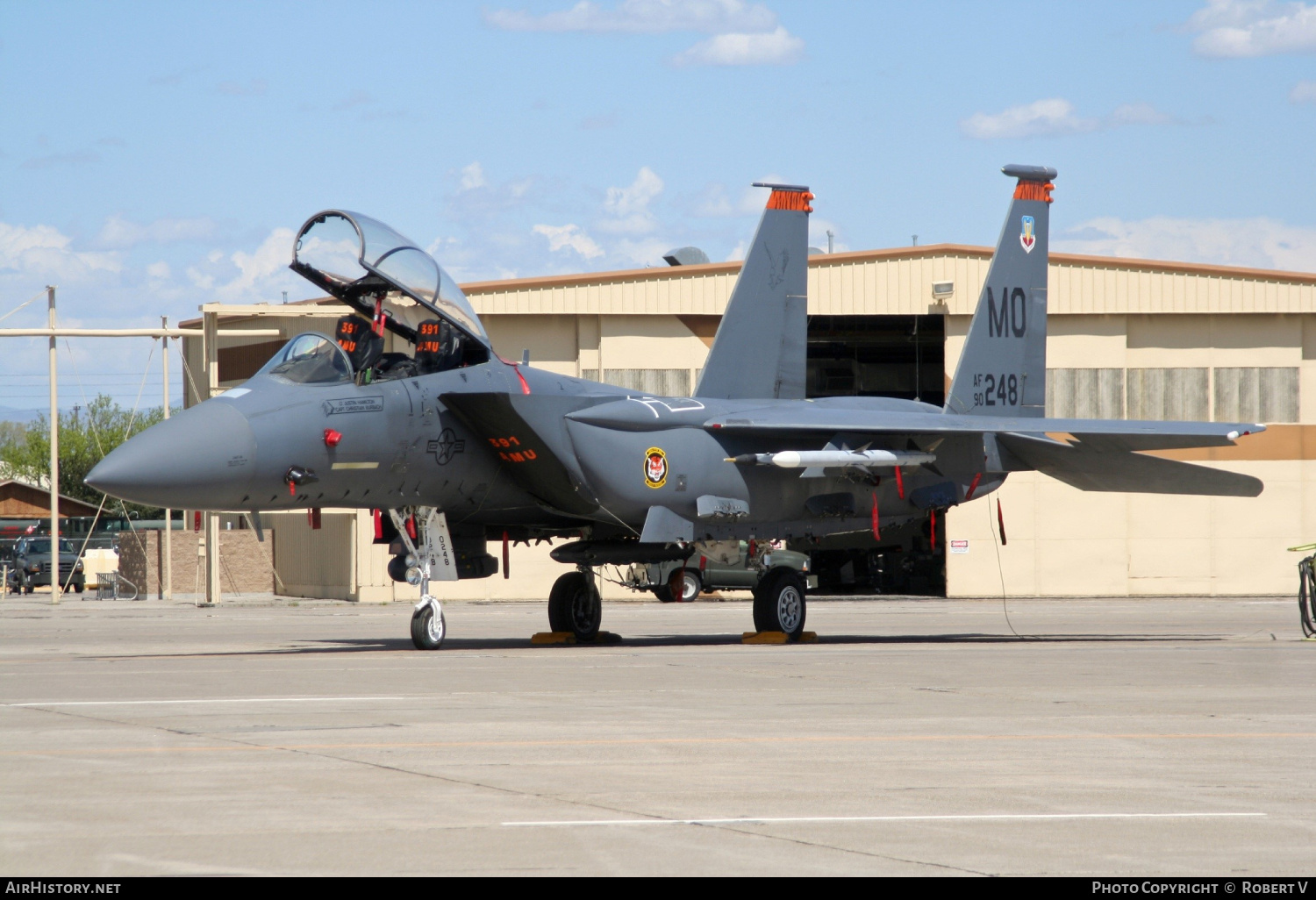 Aircraft Photo of 90-0248 / AF90-248 | McDonnell Douglas F-15E Strike Eagle | USA - Air Force | AirHistory.net #617786