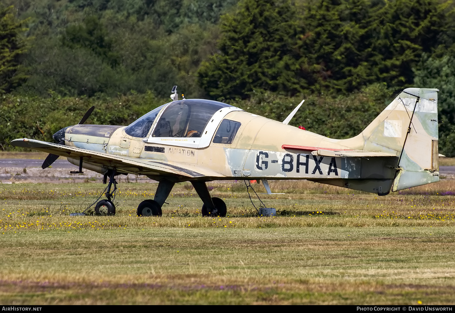 Aircraft Photo of G-BHXA | Scottish Aviation Bulldog 120/1210 | AirHistory.net #617789