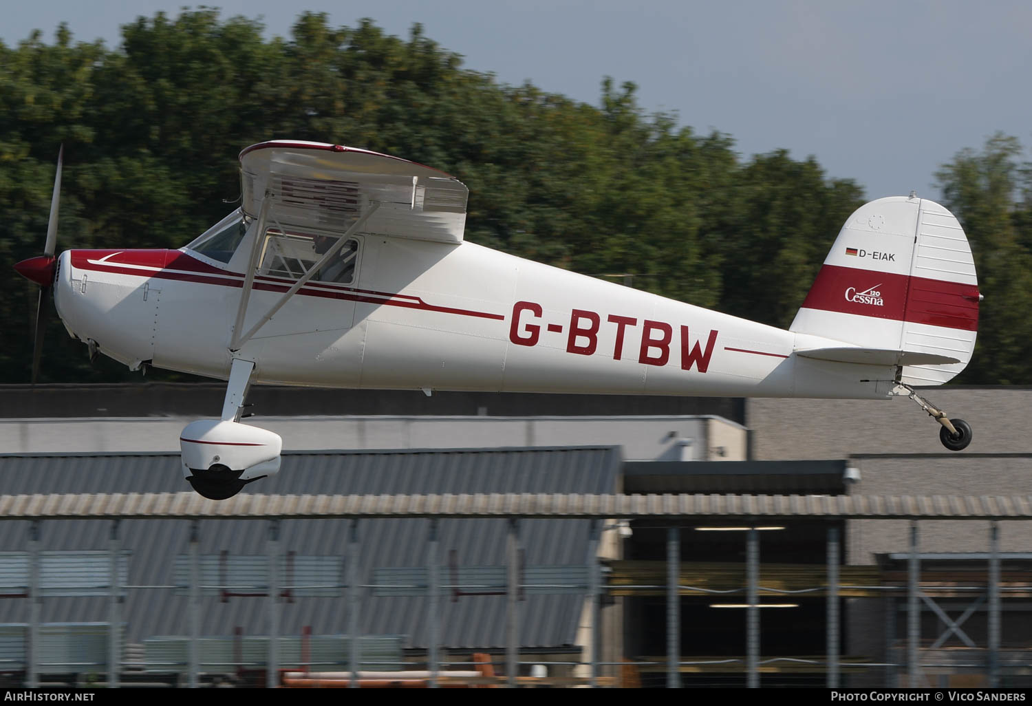 Aircraft Photo of D-EIAK / G-BTBW | Cessna 120 | AirHistory.net #617791