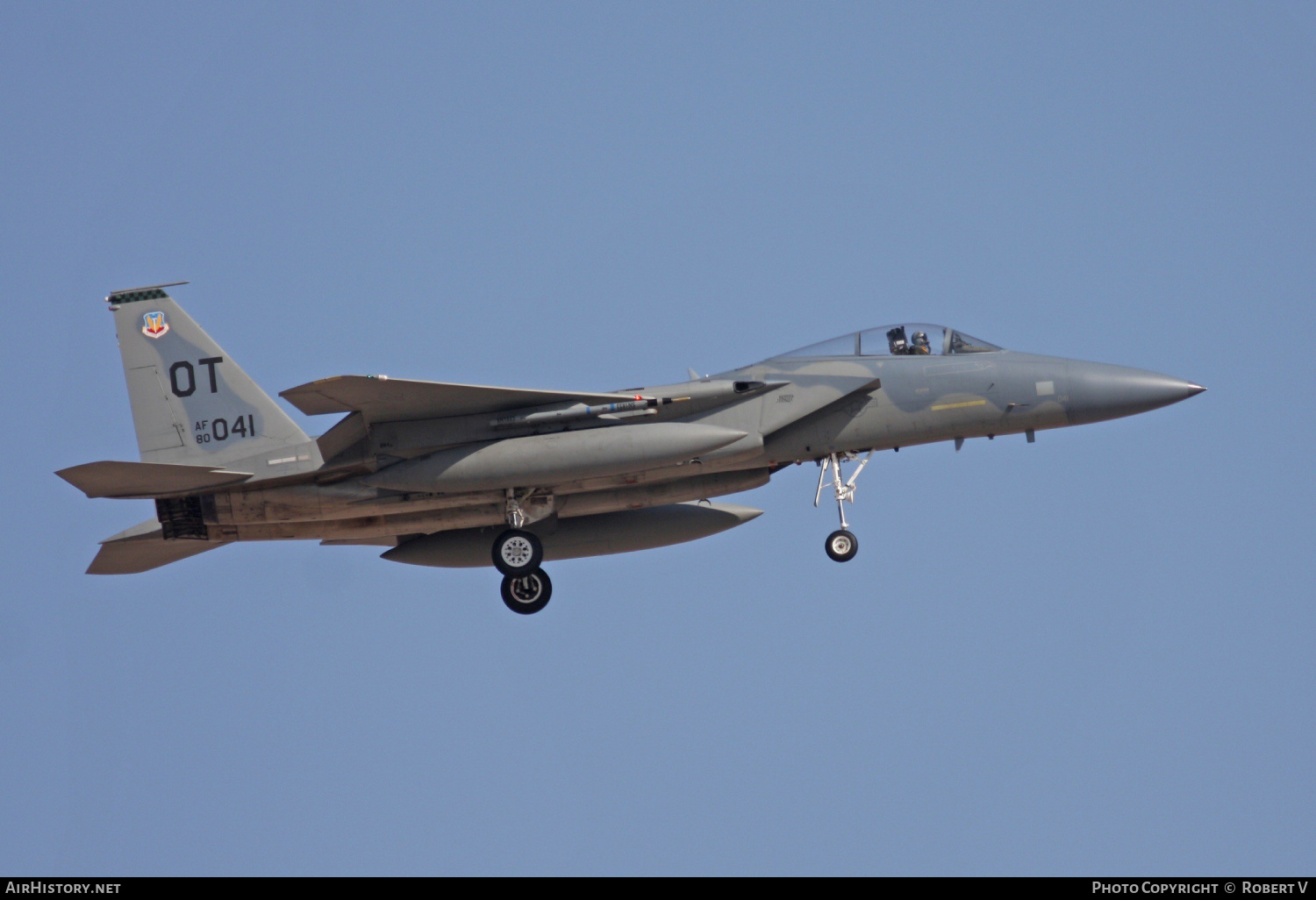 Aircraft Photo of 80-0041 / AF80-041 | McDonnell Douglas F-15C Eagle | USA - Air Force | AirHistory.net #617804