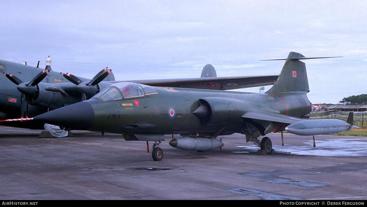 Aircraft Photo of 104747 | Canadair CF-104 Starfighter | Canada - Air Force | AirHistory.net #617809
