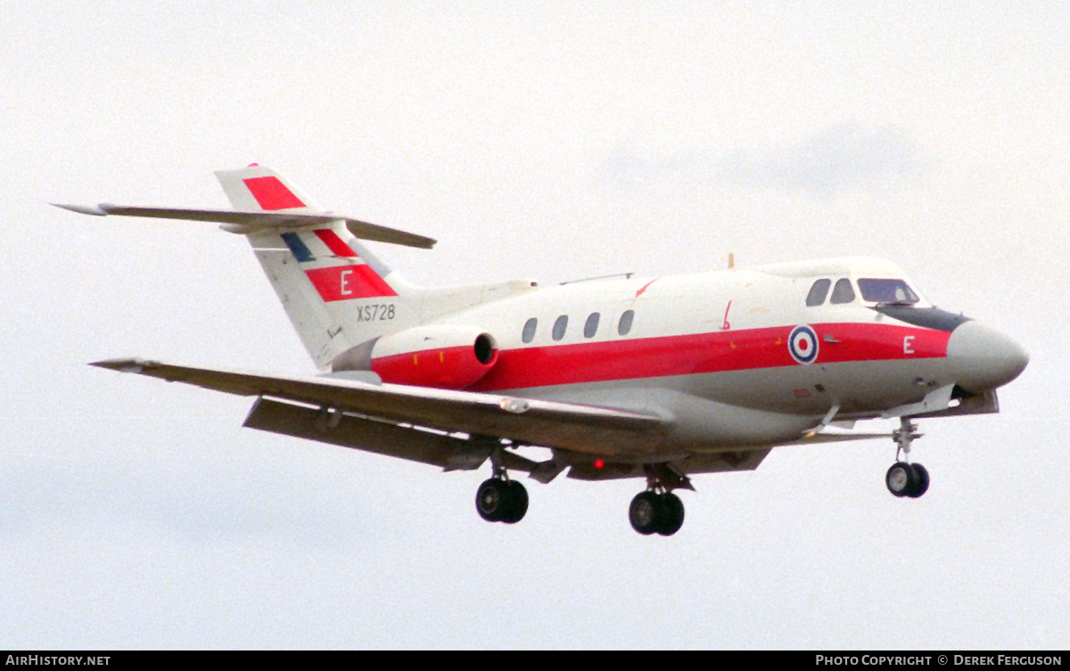 Aircraft Photo of XS728 | Hawker Siddeley HS-125-2 Dominie T1 | UK - Air Force | AirHistory.net #617810
