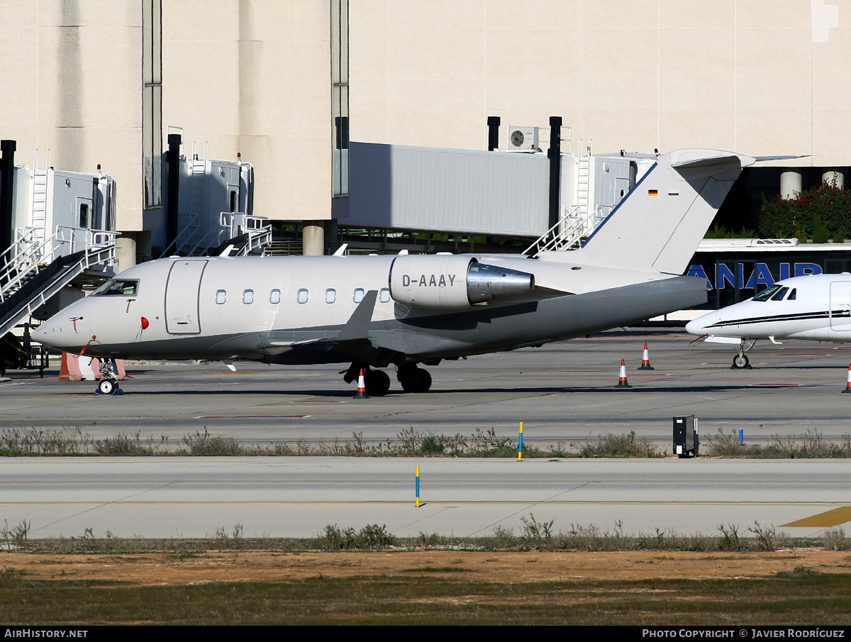 Aircraft Photo of D-AAAY | Bombardier Challenger 604 (CL-600-2B16) | AirHistory.net #617814