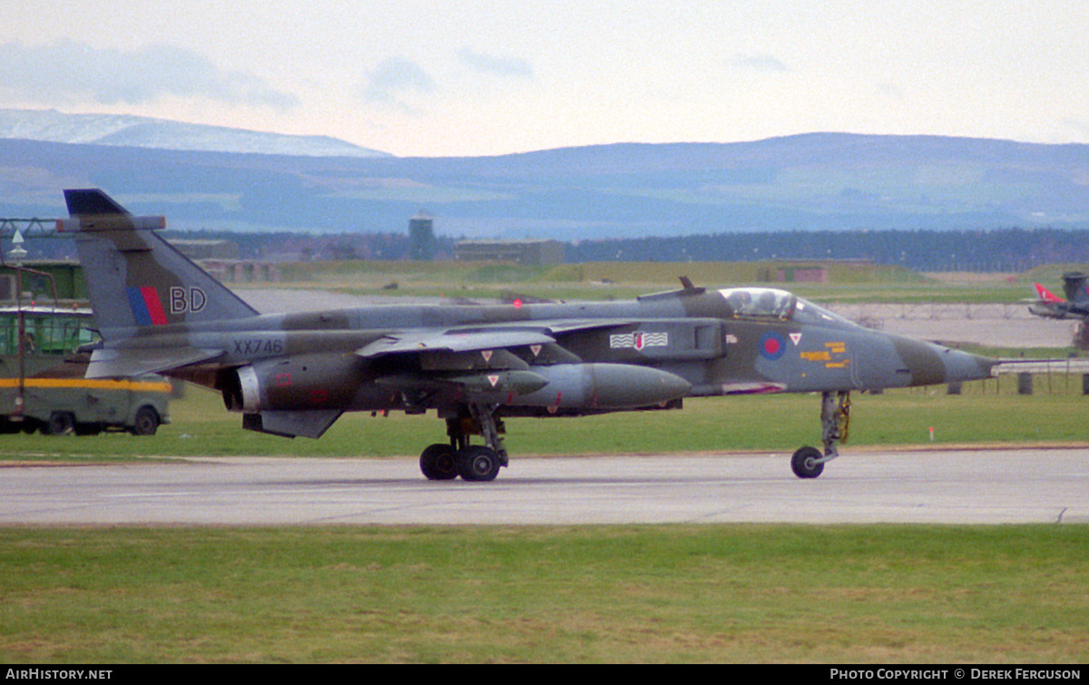 Aircraft Photo of XX746 | Sepecat Jaguar GR1 | UK - Air Force | AirHistory.net #617818
