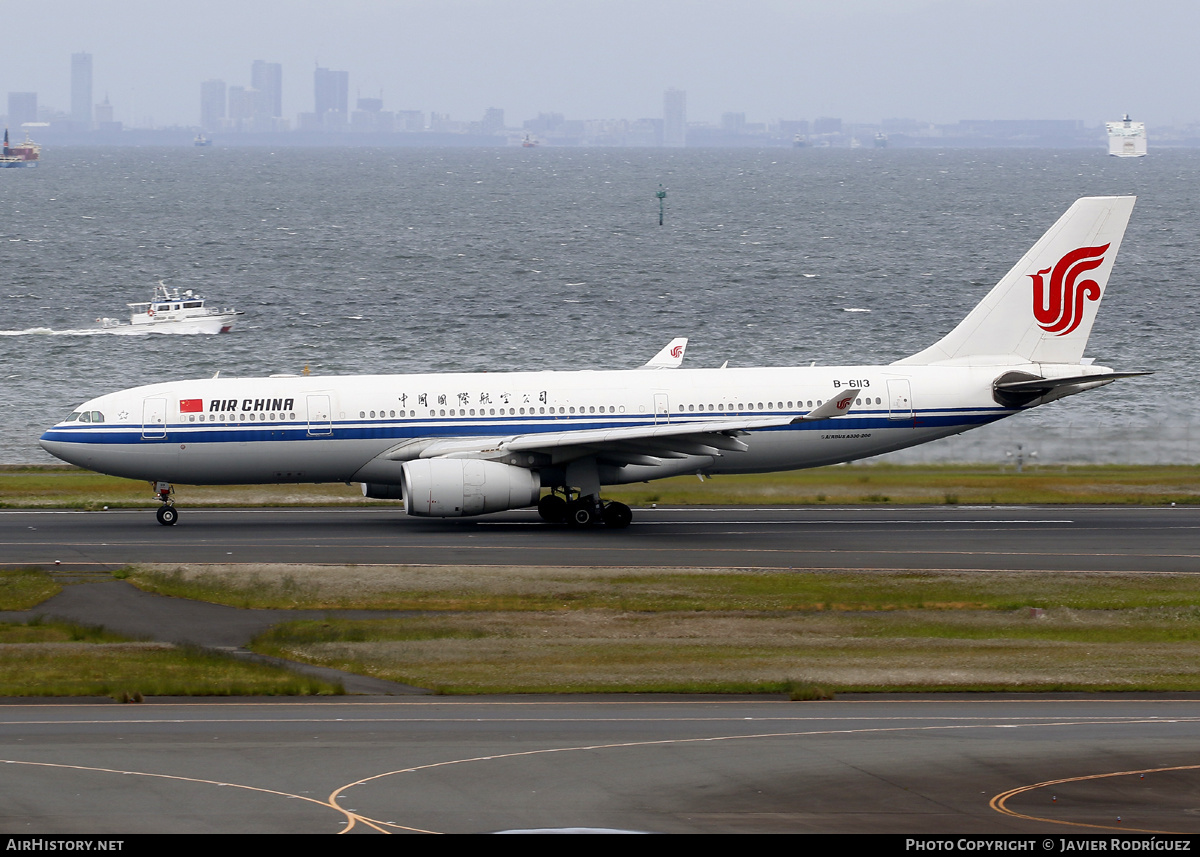 Aircraft Photo of B-6113 | Airbus A330-243 | Air China | AirHistory.net #617837