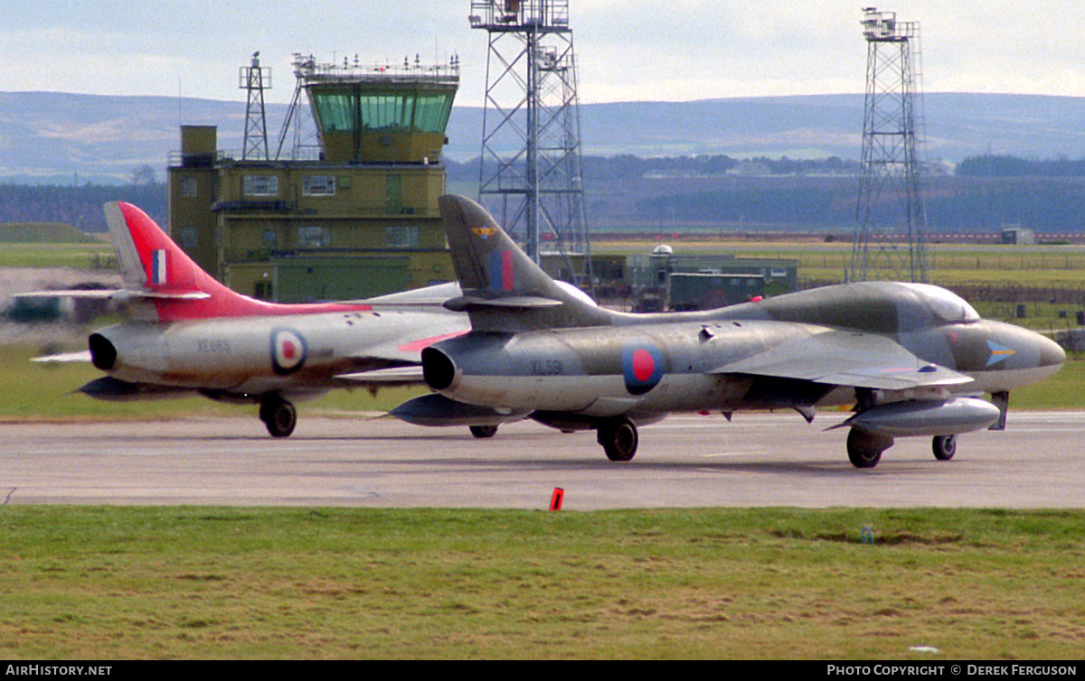 Aircraft Photo of XL591 | Hawker Hunter T7 | UK - Air Force | AirHistory.net #617842