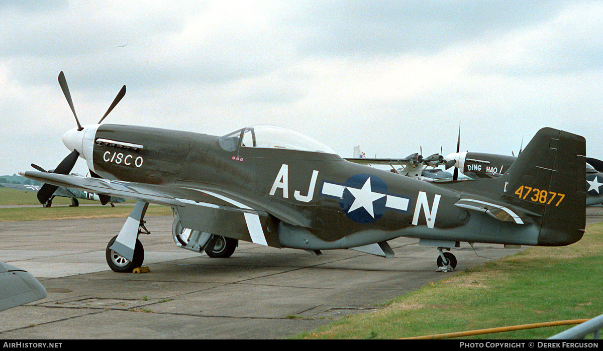 Aircraft Photo of N167F / 473877 | North American P-51D Mustang | USA - Air Force | AirHistory.net #617843