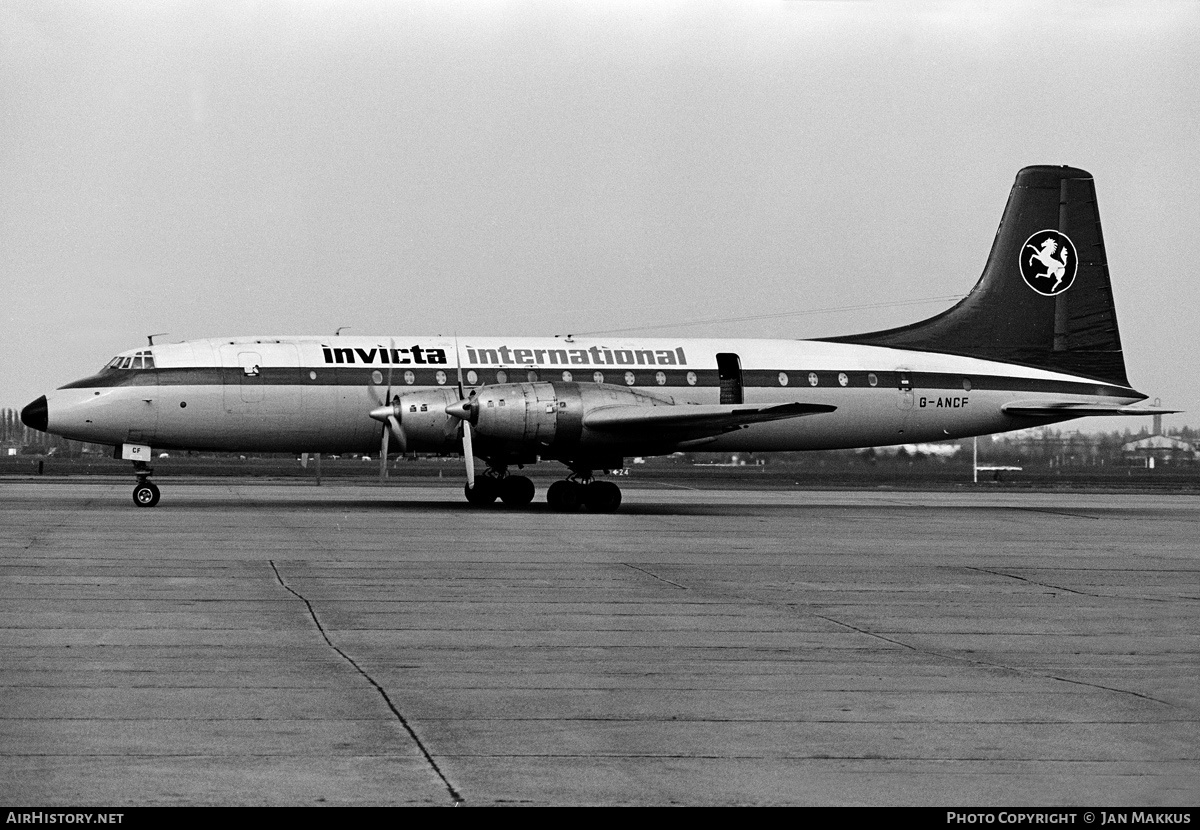 Aircraft Photo of G-ANCF | Bristol 175 Britannia 308F | Invicta International Airlines | AirHistory.net #617845